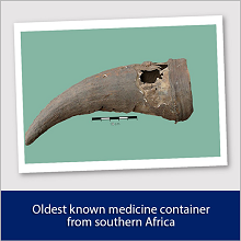 Oldest known medicine container from southern Africa