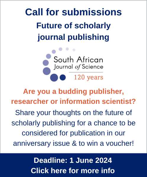 Call for submissions: Future of scholarly journal publishing