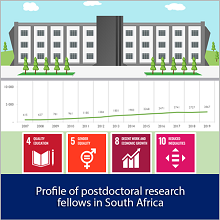 Profile of postdoctoral research fellows in South Africa 