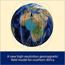 A new high-resolution geomagnetic field model for southern Africa